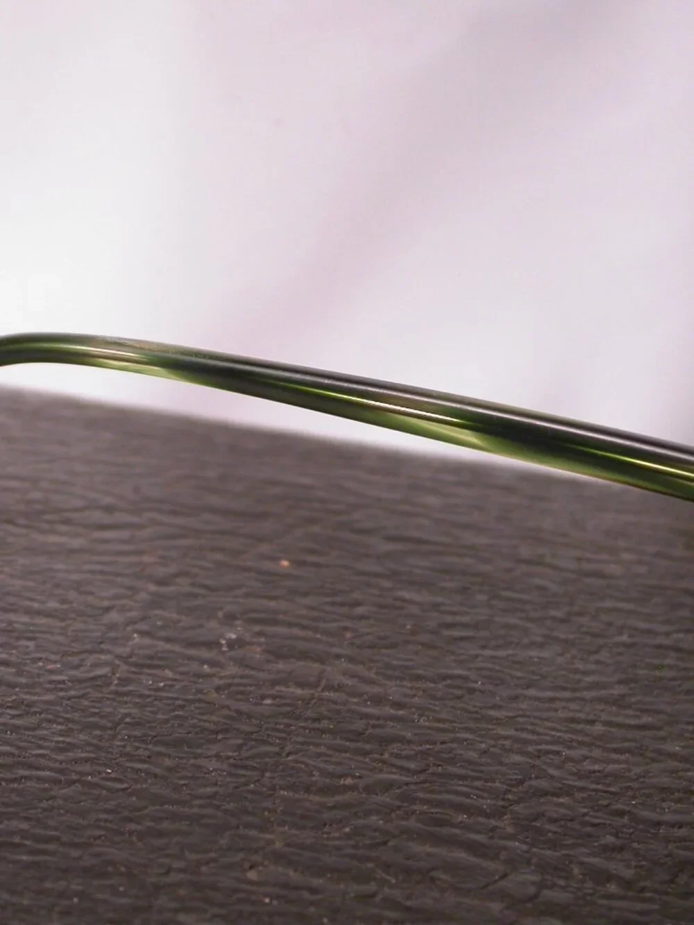 Sama Philippe Green Tortoise Stripe Eyeglasses Frames Made in Japan